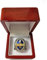 Housunzi Ringe der Fantasy-Football-Meister 2024 Replika FFL-Meisterschaftsring Souvenir für Rugby-Fans Ornamente für die Bürovitrine Männer Väter und Freunde,B,12#