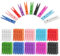 Dorocola - Lot de 100 pinces à linge en bois multicolores de 7,3 cm - Grandes pinces à linge pour photos - Emballage pour invités, photos, images décoratives
