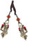 LALADEFIEE 2 Stücke Retro Stil Glyzinien Decor Schlüsselanhänger Bull für Dekorative Accessoires