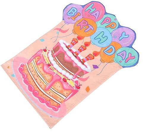 DECHOUS Stuhlhusse Für Kindergeburtstag – Happy Birthday Stuhldeko | Sichere Partydekoration