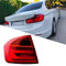 Auto Rückleuchten für BMW 3 Series F30 316 2012 2013 2014 2015, Rücklicht-Lampe Links Rechts Bremslichter Auto-Heckleuchten Ersatz Zubehör,Left Outer
