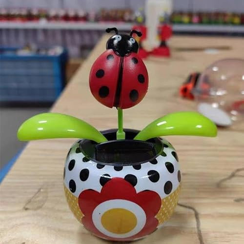 Solar Wobble Flower Ladybird