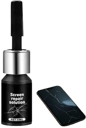 Liquide de Réparation d'Écran - Solution Universelle Professionnelle de Réparation Verre 5ml | Kit de Repair Écran Téléphone pour Rayures et Fissures | Repair DIY pour Écrans Cassés de Mobile
