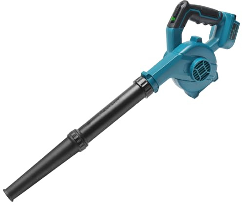 Waitley Akku-Laubbläser für Makita 18V Akku, kabellos, 40m/s Blasgeschwindigkeit, leistungsstarker Luftstrom, Variable Drehzahl, ohne Akku & Ladegerät