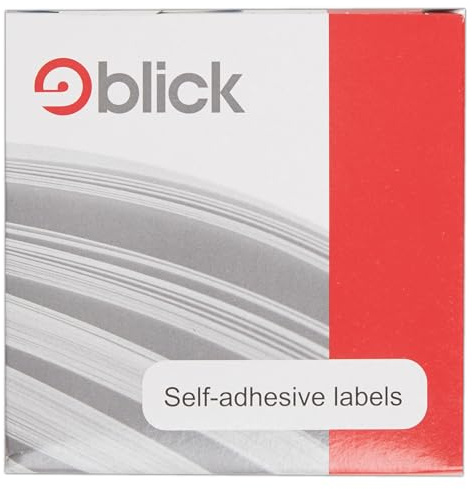 Blick Labels, Orange, Self Adhesive Stickers Dispenser Pack, Coloured Dot, Circles, 19mm, 1280 Labels, Home, Office, Family, School, Holiday Calendar Organising, Planner, Rewards Chart, Colour Coding