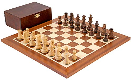 The Down Head Sheesham Championship Chess Set
