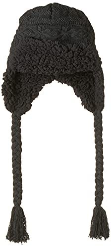 MUK LUKS Herren Trappermütze Wintermütze, Graues Fairlisle, Einheitsgröße