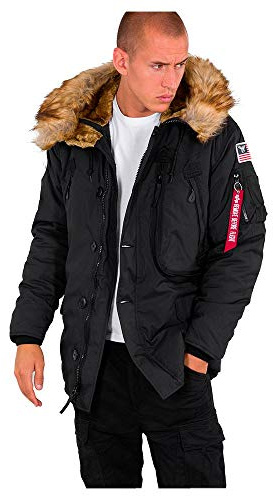 ALPHA INDUSTRIES Herren Polar Jacket Winterjacke (1er Pack)