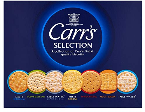 Carr's Selection Assortment Crackers, 200 g (Pack of 1)