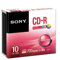 Sony 10CDQ80PS CD-R Rohlinge (1-48x Speed, 700MB, 80 Min, 10-er Stück)