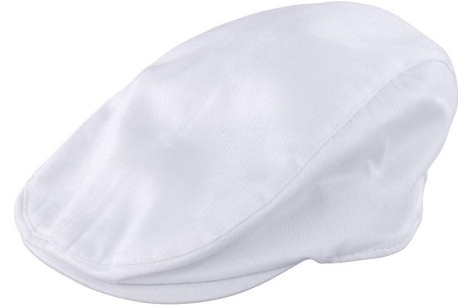 Result – Men's Summer Flat Cap, Bianco, M