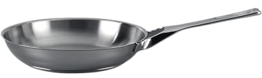 Barazzoni, My Pot, Padella ø28cm, Acciaio Inox 18/10, Capacità 2,0lt, Triplo fondo adatto anche per Induzione, Made in Italy