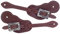 Weaver Leather Buckaroo geöltes Geschirr aus Leder mit Sporenriemen, geölte Cayon-Rose