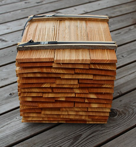 Lärchenholzschindeln 30cm 2. Qualität, Bundinhalt 9 Breitenmeter