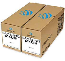 duston 2X SCX4200, SCX-4200 Schwarz Toner kompatibel zu SCX 4200