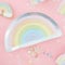 Ginger Ray Pastel Rainbow Shaped Foiled Paper 8 Stück, Mehrfarbig, 2816 centimeters