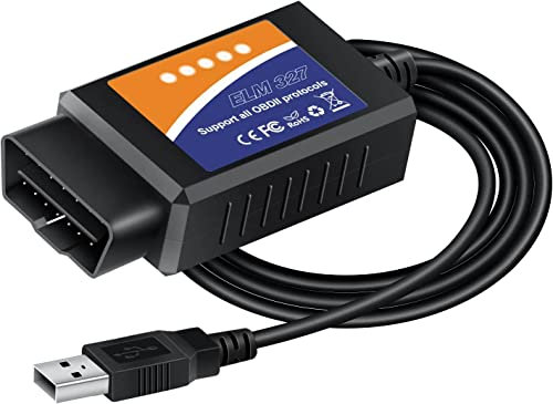 PremiumCord ELM327 - Cavo diagnostico USB OBD-II