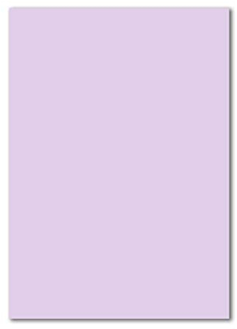 100 DIN A5 Einzelkarten Papierbögen - Flieder - 240 g/m² - 14,8 x 21 cm - Bastelbogen Tonpapier Fotokarton Bastelpapier Tonkarton - FarbenFroh