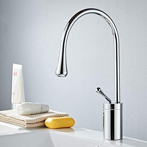 YHSGY Becken Wasserhahn Einhand 360 Rotation Auslauf Mixer Wasserhahn Für Küche Oder Bad Becken Waschbecken Mixer