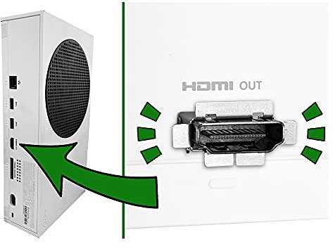 HDMI Port Replacement for Xbox Series S, Display Socket Jack Connector Repair for XSS Console, M1097399-Original OEM Quality