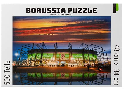 Borussia Mönchengladbach Puzzle „Stadion“ | Offizieller Fanartikel Fohlenshop | 500 Teile | Perfekt für Fans & Puzzle-Liebhaber