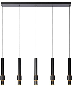 LUCIDE MARGARY - Pendant Light - LED Dim. - 5x4,2W 2700K - Black
