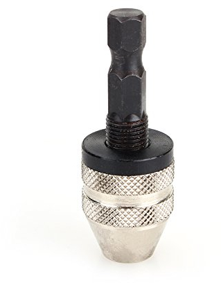 Mandrino Per Punte Trapano, 0,3 A 3,6 Mm 1/4 Adattatore SDS Plus Mandrino Autoserrante Con Codolo Esagonale Attacco Rapido Drill Chuck Chiusura Rapida Senza Chiave Driver Di Impatto Trapani Elettrico