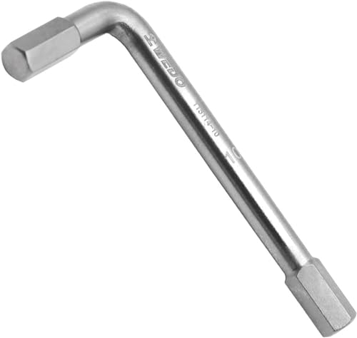 WEDO Innensechskantschlüssel,Titan Winkelschraubendreher,HEX Bit 17mm Sechskantschlüssel,Länge 168mm,Leicht Allen Key,Korrosionsschutz,Nicht magnetisch