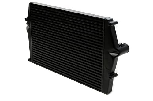 X-Parts UPGRADE Ladeluftkühler LLK Schwarz Aluminium 645 x 450 x 45mm Anschluss-Durchmesser: 56mm HIGH FLOW POWER für S60-I V70-​II XC70 S80-I 10100002