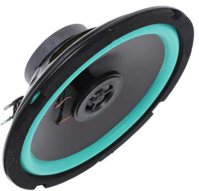 FUNOMOCYA 6.5 inch Car Audio Speaker 4 Ohm Midrange Bass Speaker for Amplifier Sound System Shallow Mount Design for Car Door and Marine Use 1 X Speakers