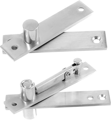 Cerniere a Bilico per Porte Resistenti, Cerniera per Porta Nascosta Acciaio Inossidabile Rotazione a 360 Gradi Hardware per Porta Segreta Legno Invisibile per Porta Dell'Armadio Libreria