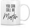 Retreez Funny Masters Degree Graduation Tasse – You Can Call Me Master – 325 ml Keramik-Kaffeetasse – Humorvolles Geschenk zum Abschluss für Master-Absolventen, Ihn und Sie – ideal für Feiern und