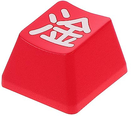Homoyoyo Key Caps for Mechanical Keyboard Translucent Original Height Matte Process Comfortable Red Custom