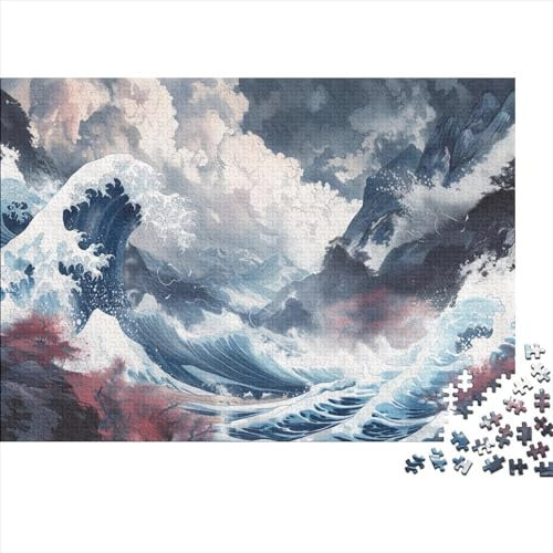 JDDEISKKE Spray Puzzle 1000 Teile Familien-Puzzlespiel Fierce Stress Abbauen Geeignet Für Erwachsene Farbe Puzzle Geschenk 1000pcs (75x50cm)