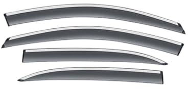 COUSOPO Auto Windabweiser Für Skoda Für Karoq 2017 2018 2019 2020 Fenster Visiere Regen Schutz Windows Regen Abdeckung Deflektoren Markise Regenabweiser