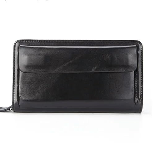 HONJWBV Portefeuille Long pour Homme, Pochette, Grand Porte-Monnaie Portable, Porte-Cartes