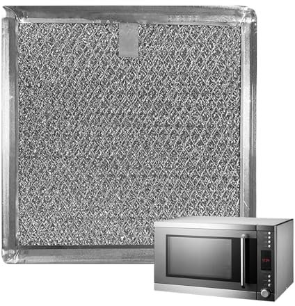 Oven Grease Filter Replacement, Microwave Oven Grease Filter, Over the Range Vent Fan Filter, Microwave Filter, Kitchen Appliance Replacement Parts, Ventilation Filter for Oven