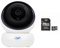 PNI Pacchetto Telecamera di videosorveglianza IP735 3Mp con IP P2P + Scheda di memoria MicroSD 128 GB con adattatore SD