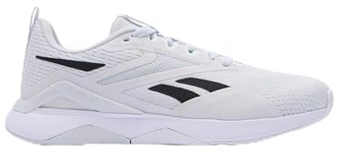 Reebok NANOFLEX TR 2 Baskets pour Femme Moon/Black/FTWR White, 36 EU, Moon Black FTWR White, 36 EU
