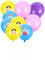 PRETYZOOM 24 Stk Osterballons Perlweiße Luftballons Ballon zum Vatertag Runde Tierballons Helium Neon wandverkleidung wand polsterung Heimdekoration Ballons zum Bedrucken von Hasen Emulsion