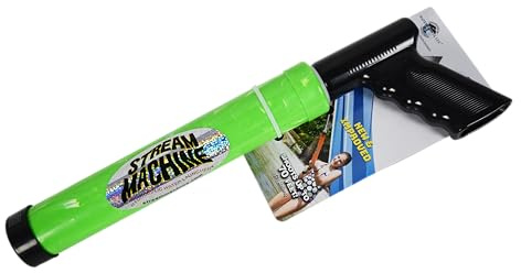 Stream Machine Water Gun Launcher, Single Barrel Water Blaster Soaker, Squirt Gun for Outdoor Games, Swimming and Paddling Pool Party, Beach, Outdoor, Garden Toys, Green