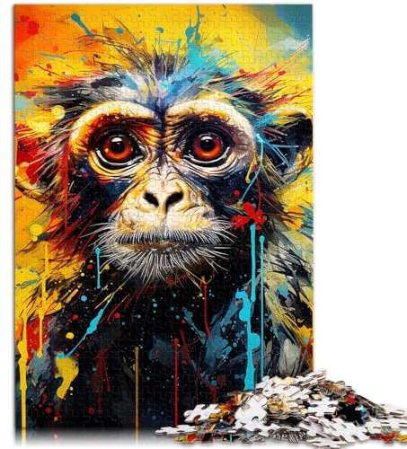 1000-teiliges Puzzle Erwachsene. Art Monkey Puzzle, Lernspiele, ganze Familie. 10,27 Zoll x 14,96 Zoll. Geeignet Kinder und Jugendliche ab 14 Jahren.