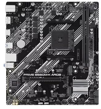 motherboards Fit For ASUS PRIME B550M K ARGB AMD B550 Micro-ATX Motherboard With Socket AM4, Supporting Ryzen™ 5000 Series