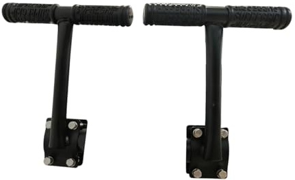 Milageto 2X Lenkerverlängerungs-Zubehör für Indoor-Heimtrainer, direkter Ersatz für die Riser-Lenkerstange, einfache Montage,