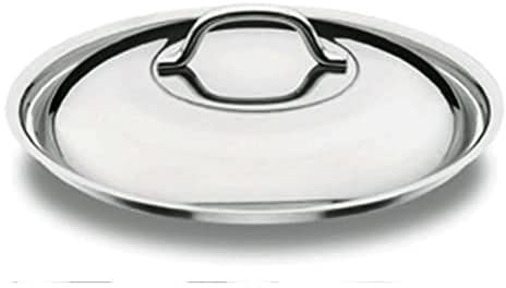 LACOR 72932 Deckel, Profesional 32 cm | Aus lebensmittelechtem Edelstahl gefertigt; hohe Korrosionsbeständigkeit und Haltbarkeit im täglichen Gebrauch