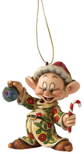 Disney Traditions, Figura para colgar del enanito Mudito de Blancanieves, Enesco, Resina.