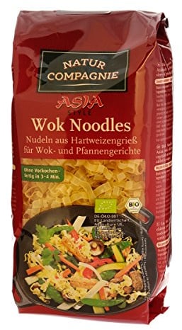 Natur Compagnie Nouilles Asiatiques pour Wok Bio 250 g