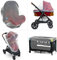 Baby Moskitonetz für Kinderwagen, Tragesitz und Stubenwagen - Elastische Kordel für festen Sitz – Mückennetz Kinder für Jogger, Autositz und Pack N Play - 1000 Mesh Insektenschutz Kinderwagen