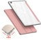 VAGHVEO Coque pour iPad Mini 4/5 7,9 Pouces, Étui Arrière Souple et Transparent en TPU, Housse de Protection Antichoc, Smart Shell Veille/Réveil Automatique pour Apple iPad Mini 4 & Mini 5, Or Rose