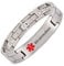 Armband für Herren, Titan, medizinisch, personalisierbar, 22 cm / 13 mm, Rivaroxaban